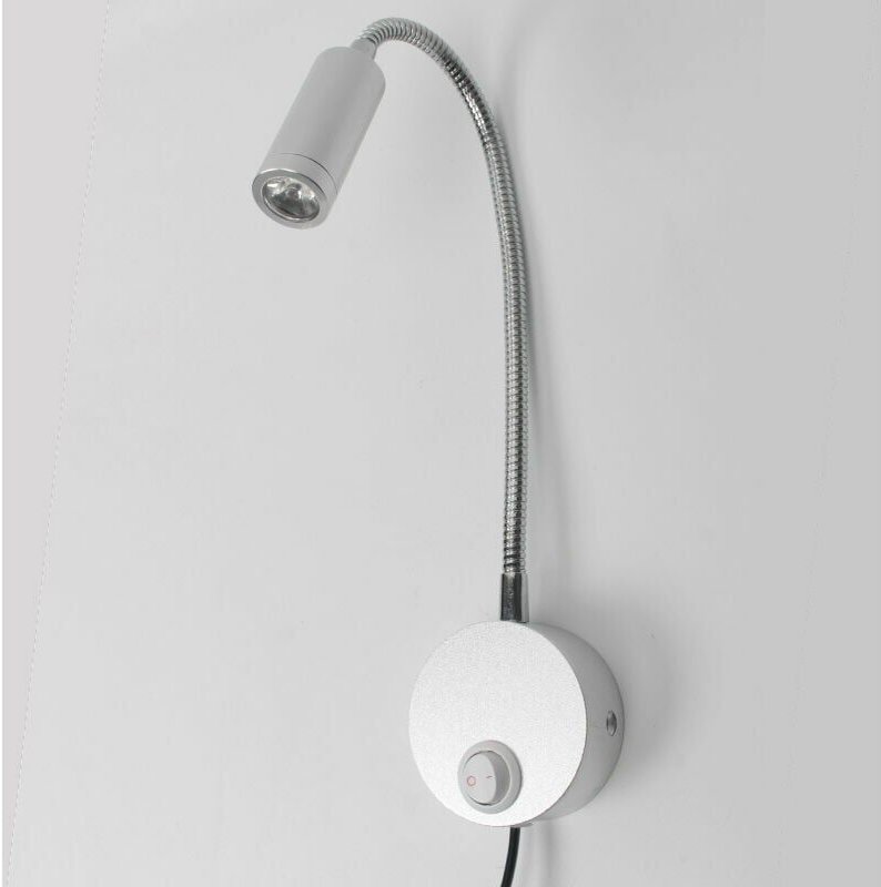 Dimmbare Touch-Wand-Leselampe LED-Kopfteil-Leselampe mit USB-Anschluss und 3-W-Schalter Wand-Nachttischlampe zum Lesen i...