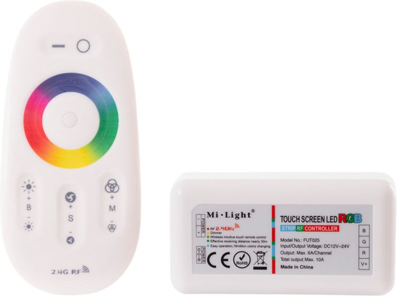 Regler LED RGB 2.4Ghz 12-24V 10A