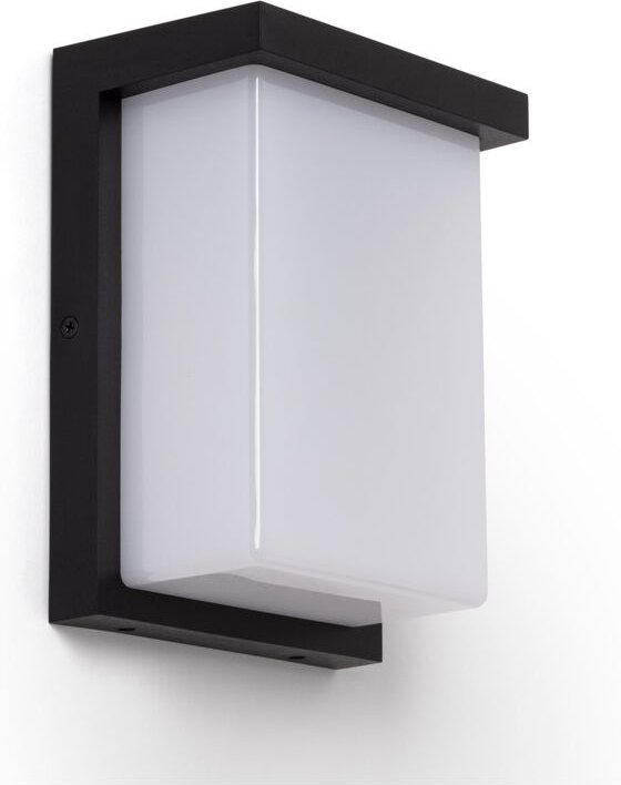 Led Wandleuchte Außen 16W Aluminium Tyron 4000K Schwarz Neutralweiß