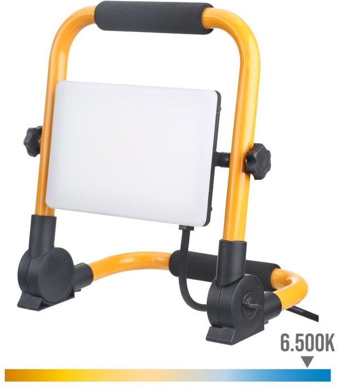 EDM - LED-Flutlicht mit Stativ 50w 5.400lm 6.000k Kaltlicht, 260,1 x 175,3 x 283,8 mm