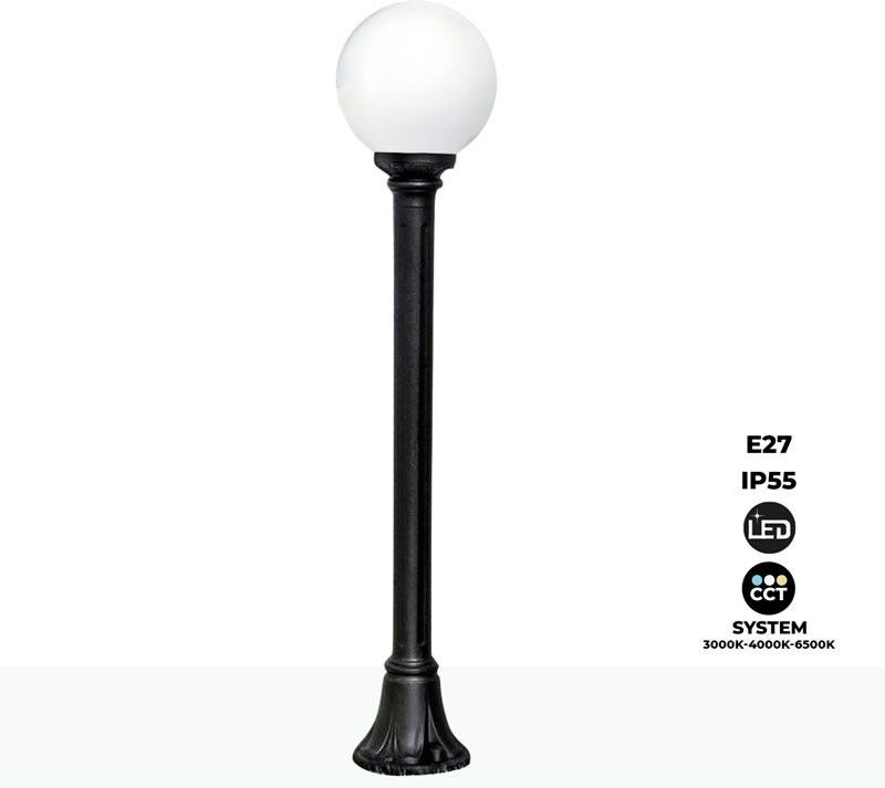 Fumagalli - Laterne 'Globo Mizar/G250' led 8.5W E27 - cct