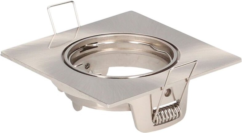 Chandur Satin Nickel versenkter quadratischer Kippring