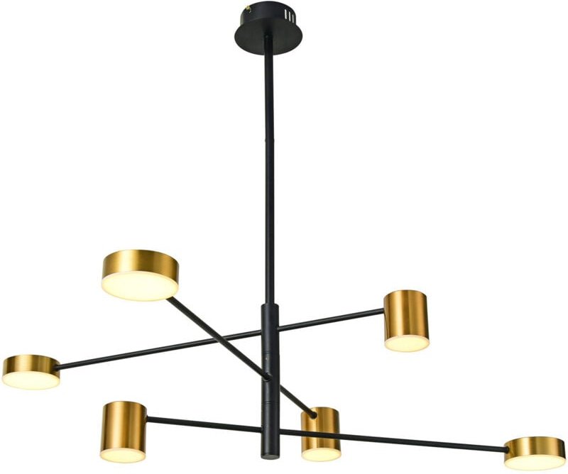 Remdal Moderne mehrarmige Pendel-Deckenleuchte led, 4000K - Italux