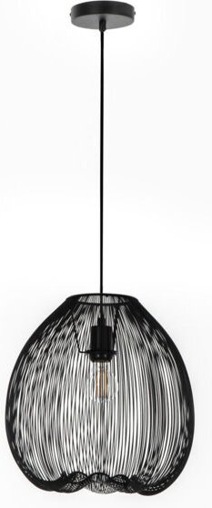 Jaula - Pendelleuchte aus schwarzem Metall