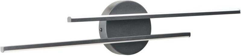 LED Spiegel- und Bilderleuchte TOUQUES Metall Schwarz