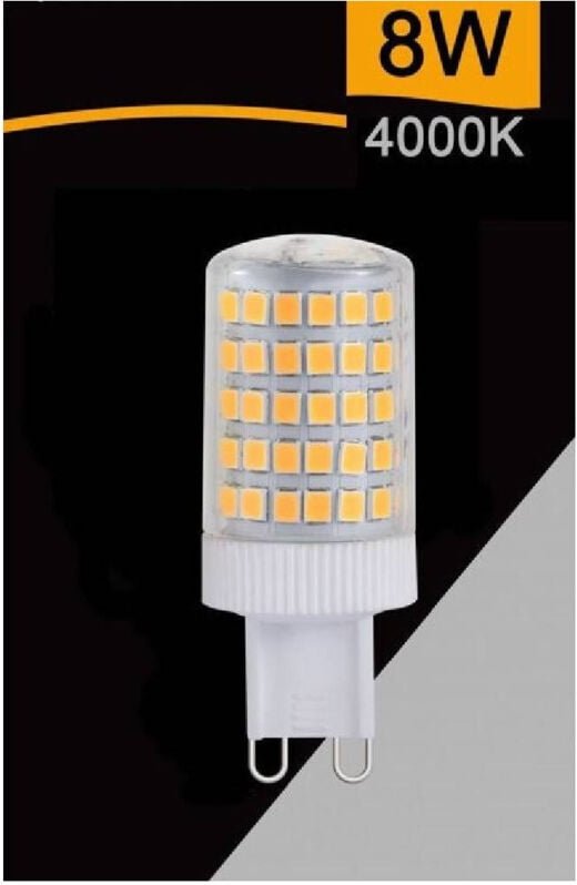 Thumbnail - Trade Shop Traesio - Trade Shop - lamp led smd G9 8 watt 880 lm natürliches warmlicht fredda SPARAC-G9-8W-001 -