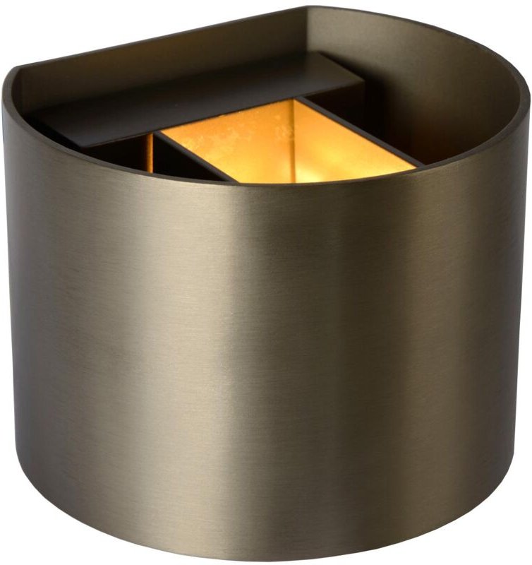 Xio - Wandleuchte - led Dim. - G9 - 1x3,5W 2700K - Einstellbarer Abstrahlwinkel - Rostfarbe - Lucide