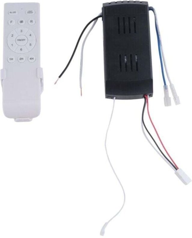 Universelle Fernbedienung für Deckenventilatoren, 6 Geschwindigkeitsstufen, Synchronisierungsreichweite, DC-Ersatz