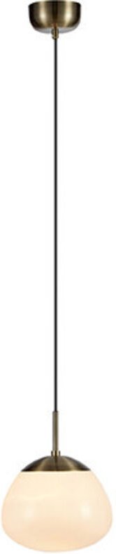 Rise Deckenpendelleuchte 1 Kugel antik, weiß - Markslojd