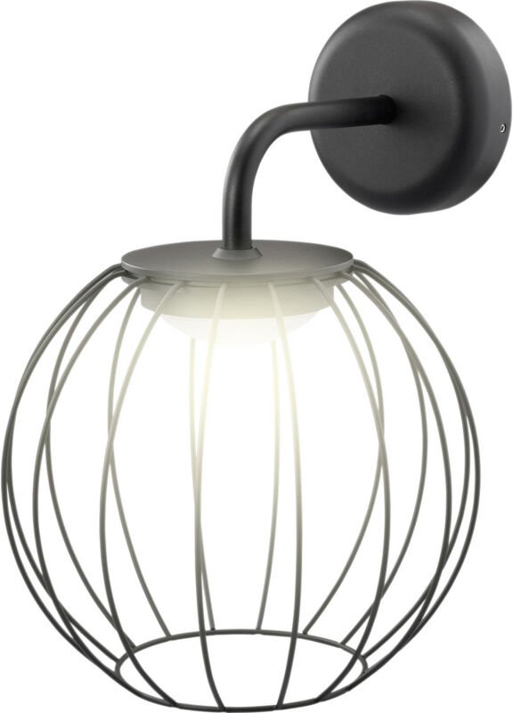 Sygonix SY-6774568 LED-Außenwandleuchte LED 10.5 W LED Schwarz