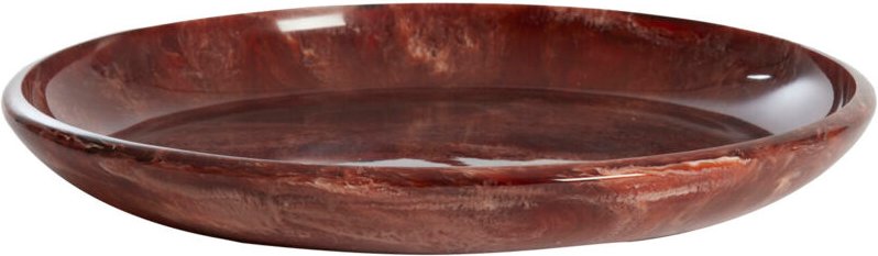 Belawan Schale bordeaux – Ø44x4 cm - Light&living