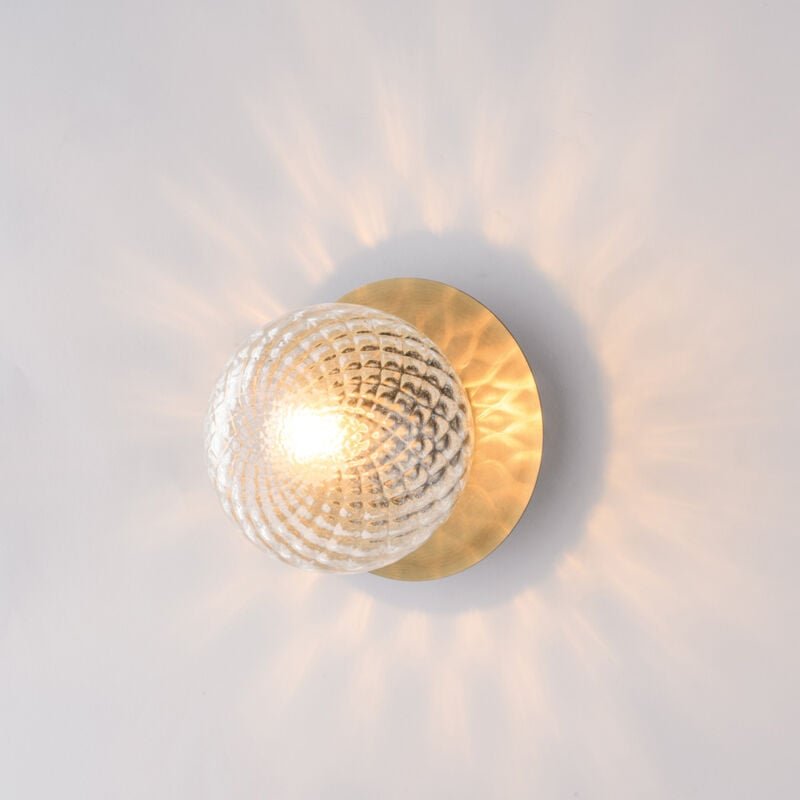 Bonetti Illumina - Armonia - Wandleuchte aus gebürstetem bronziertem Eisen 1 Licht .17 - P.16 - BL285-AP1-BRZ