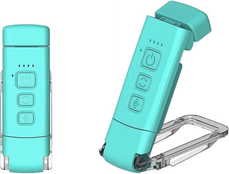 12V Auto Ventilator Dual Kopf, USB Betrieben - 360° Drehbar & Leise für Rücksitz, 3 Stufen Einstellbar - Ideal für Hund ...