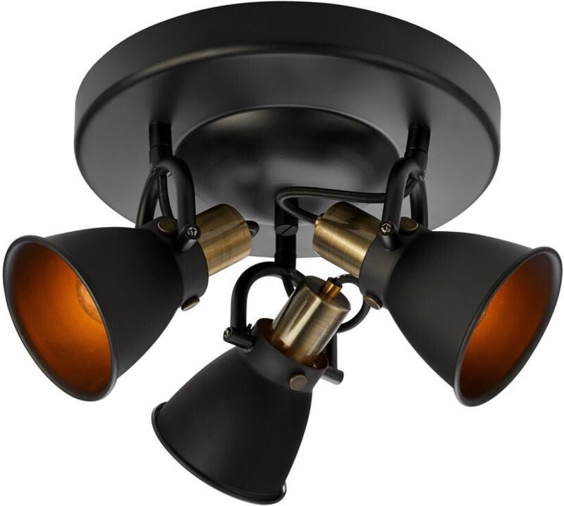 Markslojd ALTON Deckenstrahler 3 Licht Schwarz