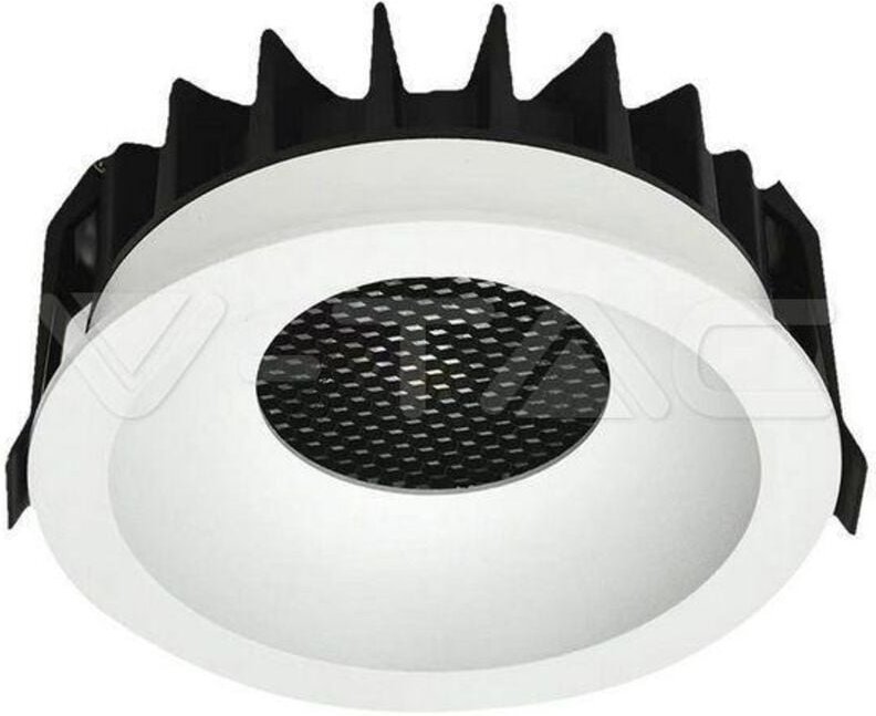 LED-Einbauleuchte VT-17018, eek: f, w 18, 1860 lm, cct, ø 106 mm, weiß - V-tac