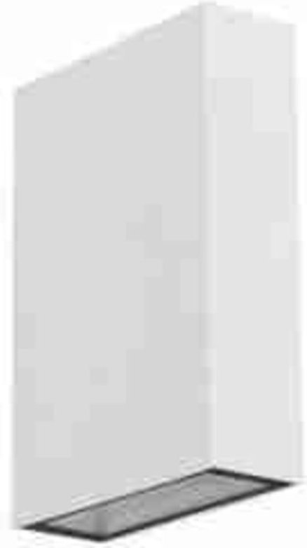 LED218560 VT-844 17W LED Wandleuchte Schwarz Gehäuse Quadratisch 3000K IP65