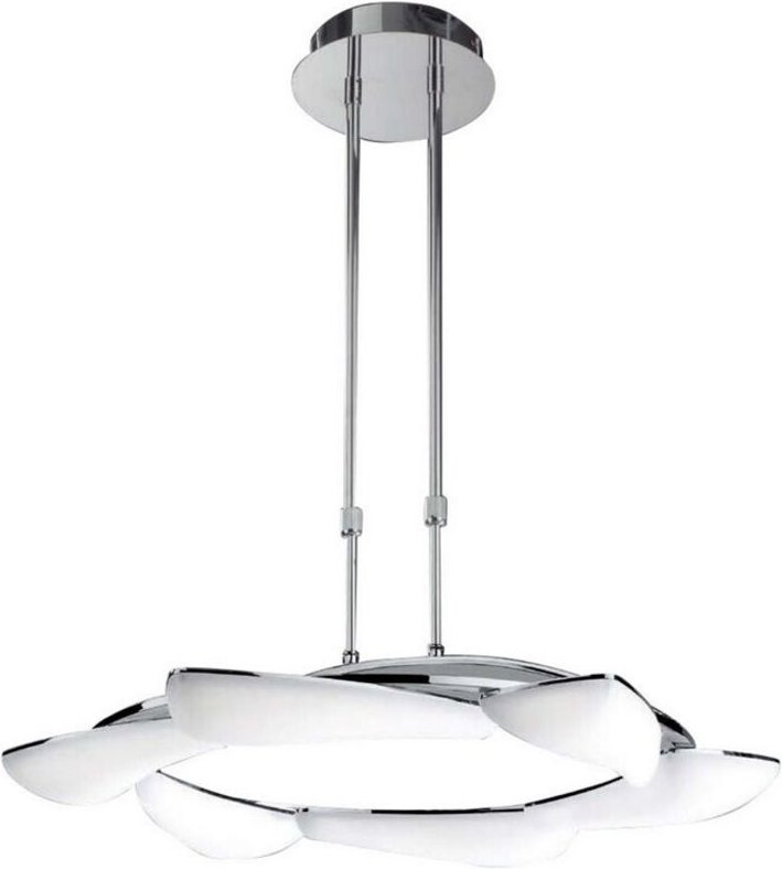 Inspired Mantra - Mistral - Teleskop 36W LED Rund 3000K, 3240lm, poliertes Chrom, mattiertes Acryl