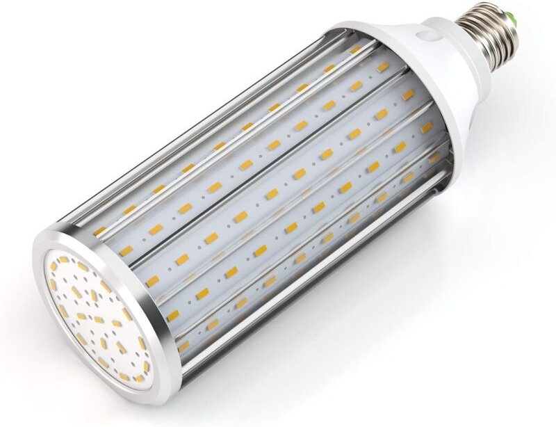 E27 60W 3000K 5850LM 160X5730SMD LED-Lampen, 550W Hochleistungs-Aluminium-Umrüstlampe, LED-Straßenleuchte, 360-Grad-Flut...