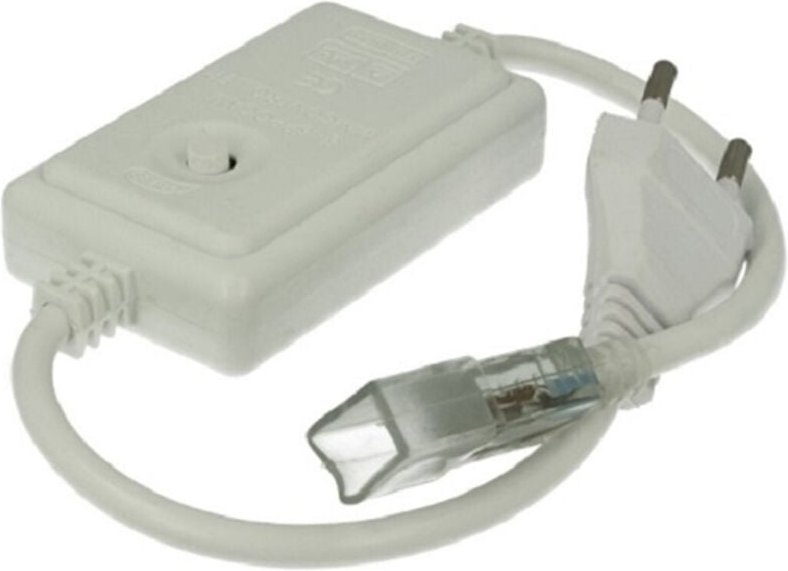 Trade Shop Traesio - Trade Shop - spina alimenttor trasformer 4 pin rgb interruttore controller bobina led -