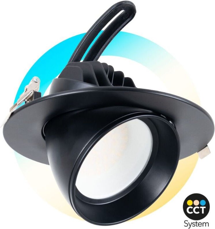 Downlight LED rund orientierbar CCT 38W - 120° Treiber LIFUD