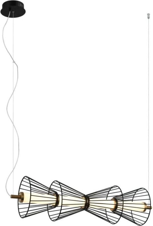 LED-Hängelampe 15W SANKE PND638494BK Italux