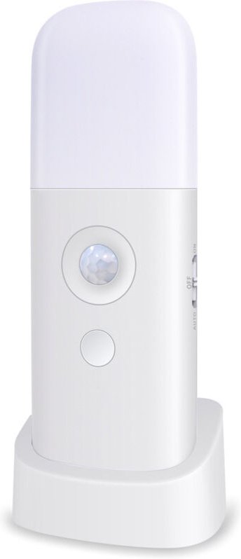 Nachtlicht mit Bewegungsmelder, dimmbar mit 5 Helligkeitsstufen, betrieben mit einem wiederaufladbaren 2000-mAh-Akku, fü...