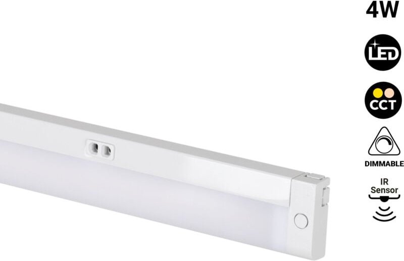 LED-Unterbauleuchte - 4W - cct - Mit IR-Sensor - 30cm
