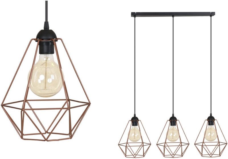 Thumbnail - Original LOFT Retro Edison Kupfer Pendelleuchte