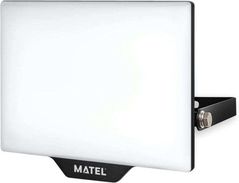 Schwarzer LED-Projektor mit Schnellanschluss, Kaltlicht, IP65, 30 w