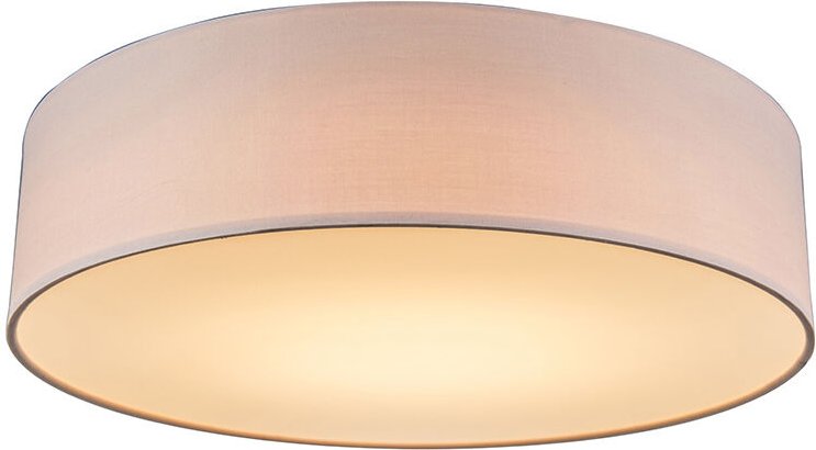 Deckenleuchte rosa 40 cm inkl. led - Drum led