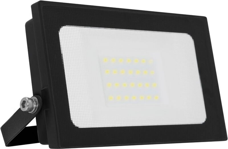 Mattschwarzer LED-Projektor aus Aluminium, 12/24 V, 20 W