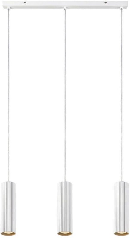 Costilla Deckenpendelleuchte Straight Bar 3 Hellweiß - Markslojd