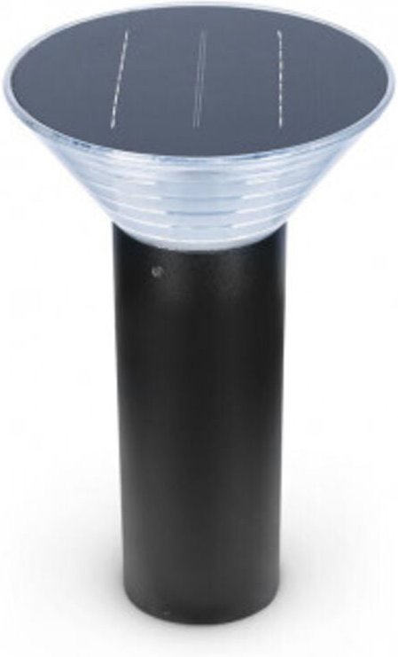 Außen-LED-Poller schwarz SUNNY COUPOLE 380x260x120 mm - 4000K Neutralweiß