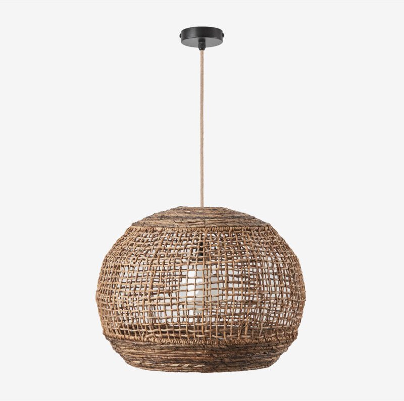 SKLUM Deckenleuchte Udane Natürlich - Schwarz