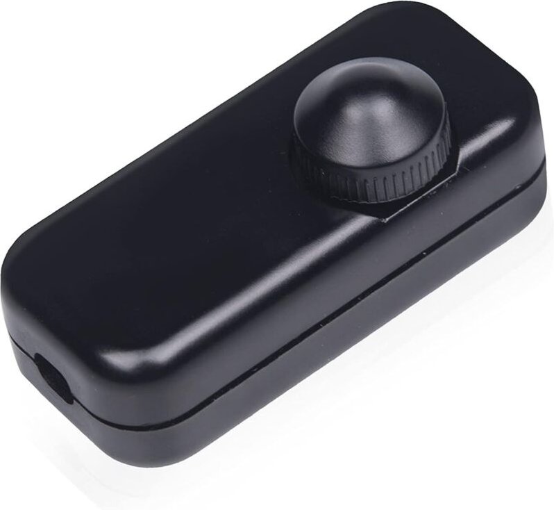 CCYKXA (Drahtschleife mit Drehregler) Einstellbarer Dimmer für 1–150 W LED- und Glühlampen, Ein/Aus, AC 220–240 V, Zwisc...