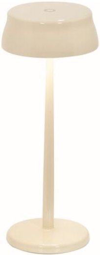 Zafferano Sister Light Wi-Fi Smart LED-Tischlampe, Elfenbein, wiederaufladbar und dimmbar – 2200-2700-3000-4000 K, 3,2 W...