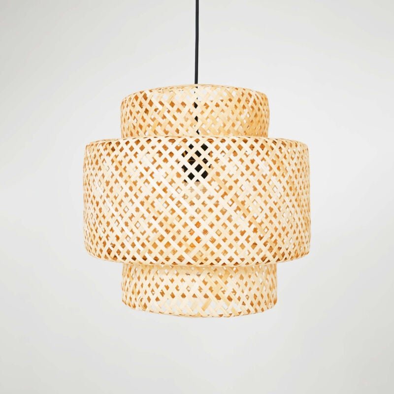 Pendelleuchte aus Rattan "JENSEN" - Ø40cm - E27