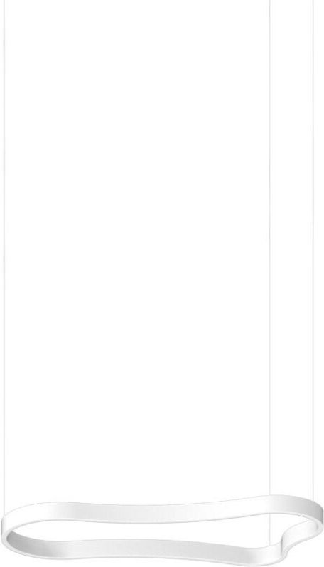 Ideal Lux WAVES 94cm integrierte LED-Pendel-Deckenleuchte, Weiß 3000K