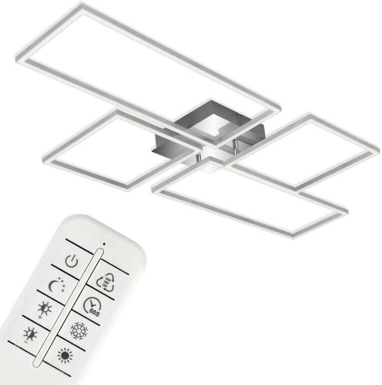 Cornice led cct 110 cm 2x15W 1600lm Cromo