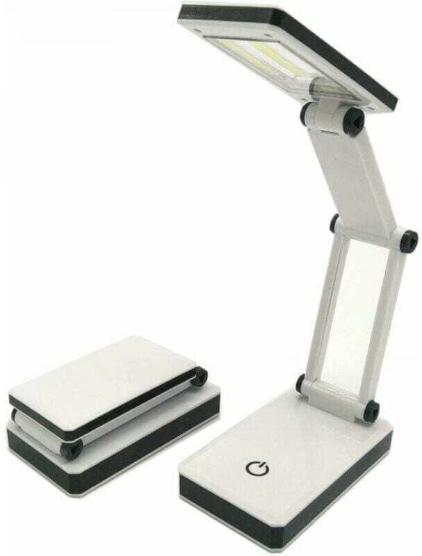 Mobile COB-LED-Lampe, faltbare Schreibtischlampe mit 3 Helligkeitsstufen