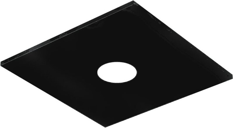 Thumbnail - RIVER SQUARE 1x PLAFONIERA MONOCOLORE LUCIDO