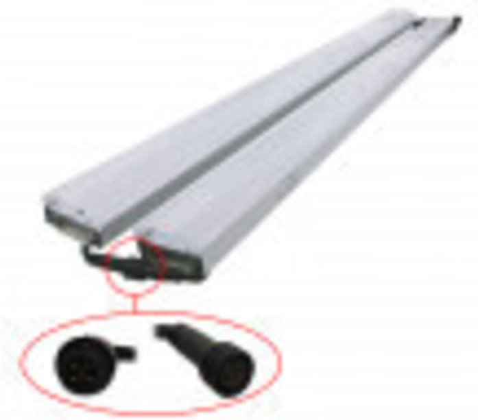 Lineares, schnelles und einfaches Serienschalten Line S ECO 1500mm - Aluminium - 50W - 7500Lm