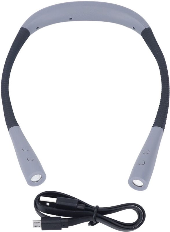 Yunseity LED-Nackenleseleuchte, USB-Leseleuchte zum Lesen im Bett, mit 3 Farbmodi, 5 Helligkeitsstufen, wiederaufladbare...