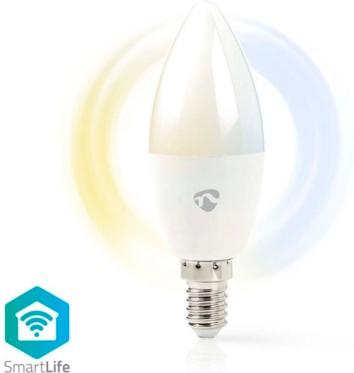 Thumbnail - Smartlife led lampe wi fi e14 470 lm 49 w varm till cool vit 2700 - 6500 k android ios ljus 1 st 80714463 80714463 80714...
