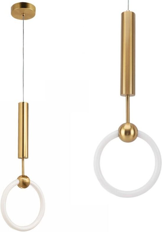 Led-hängelampe Toolight LHJ059-1CP 100 brushed gold