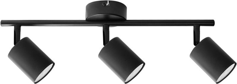 Strahler 3-flammig NYANDO Metall Schwarz