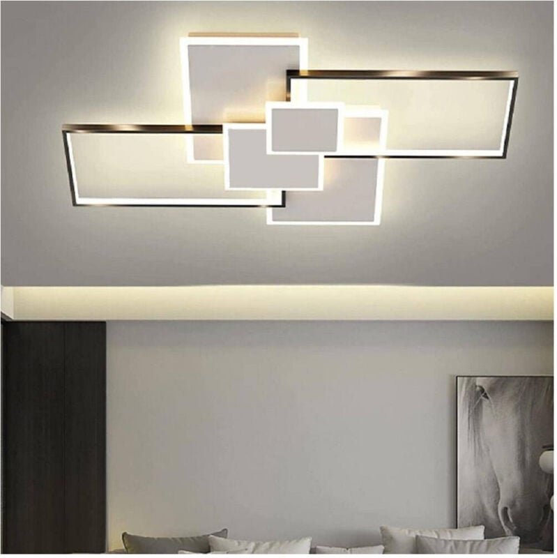 Thumbnail - Trade Shop Traesio - Trade Shop - led-deckenleuchte 83W moderne dreifarben bluetooth-deckenleuchte C67-3C -