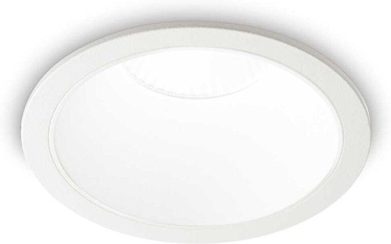 Ideal Lux - game Integriertes rundes LED-Einbau-Downlight, weiß, 1100 lm, 3000 k