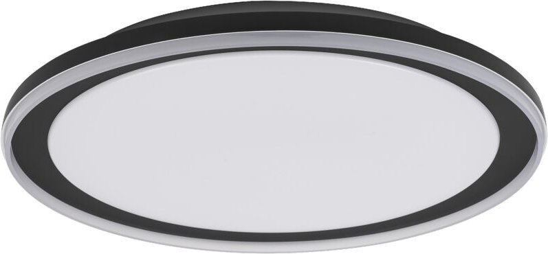 LEDVANCE ORBIS Pederson LED-Deckenleuchte mit Plastikring, schwarz, 36W, 2500lm, 3000K, 830 freundliches Warmweiß, 550mm...