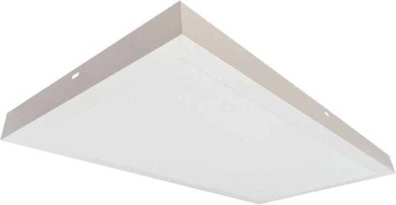 LED-Flächenleuchte Kisongo Oberfläche 36W 6000K Weiß 90x30cm
